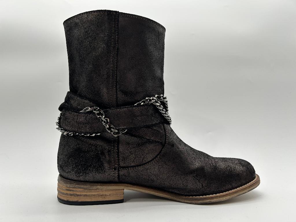Roberto d'Angelo, mt 40 stoere laarsjes, Kleding | Dames, Schoenen, Verzenden, Zwart, Lage of Enkellaarzen, Roberto d'Angelo
