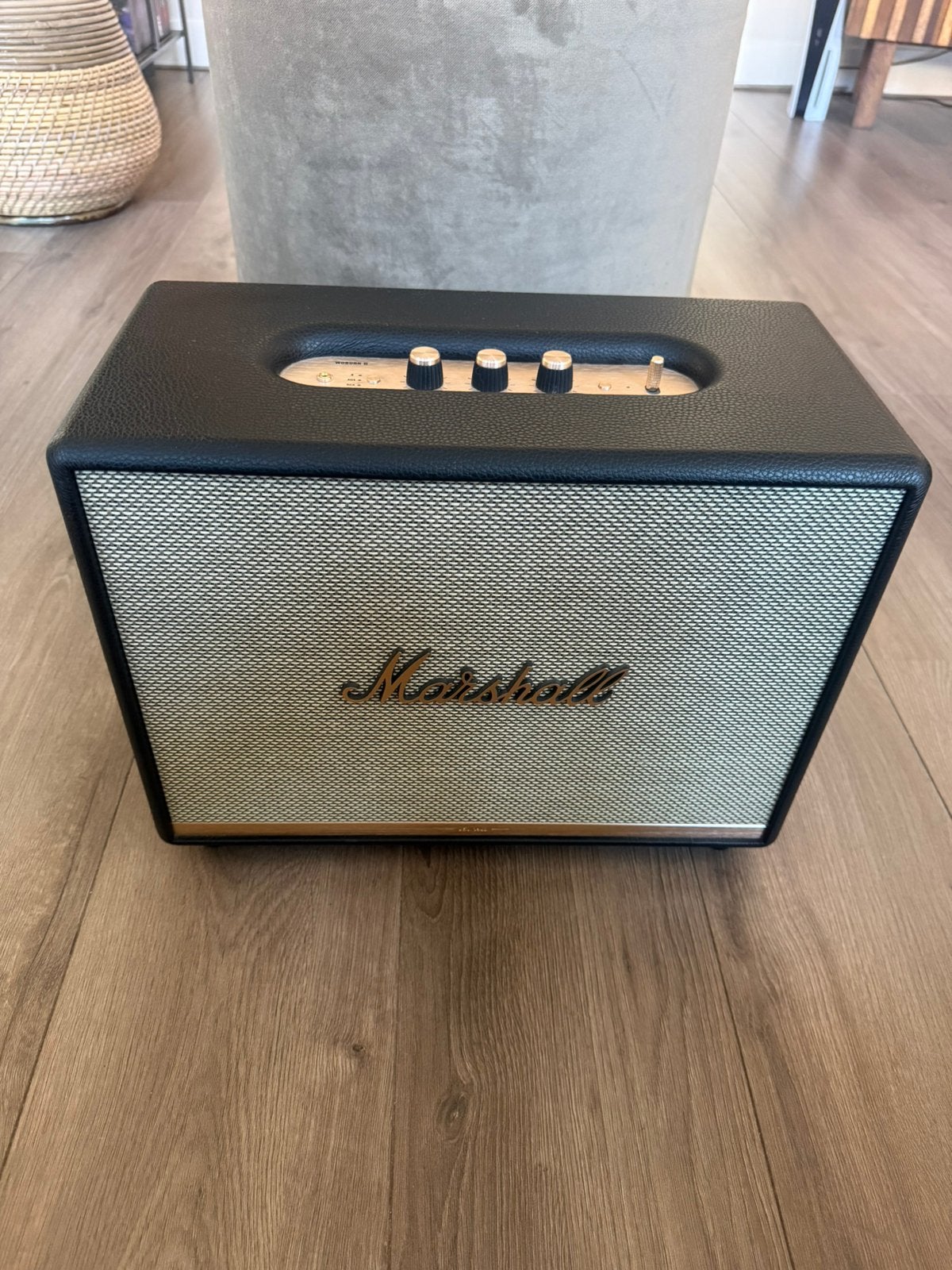 Marshall Woburn II Bluetooth Speaker – Topstaat!, Zo goed als nieuw, Bluetooth, Boekenplank luidspreker, Ophalen