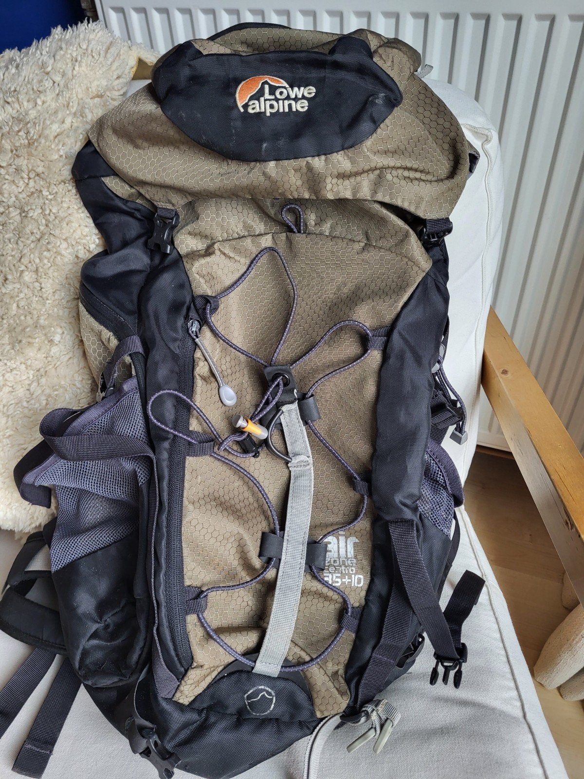 Rugzak backpack 35 + 10L, Ophalen, Rugzak
