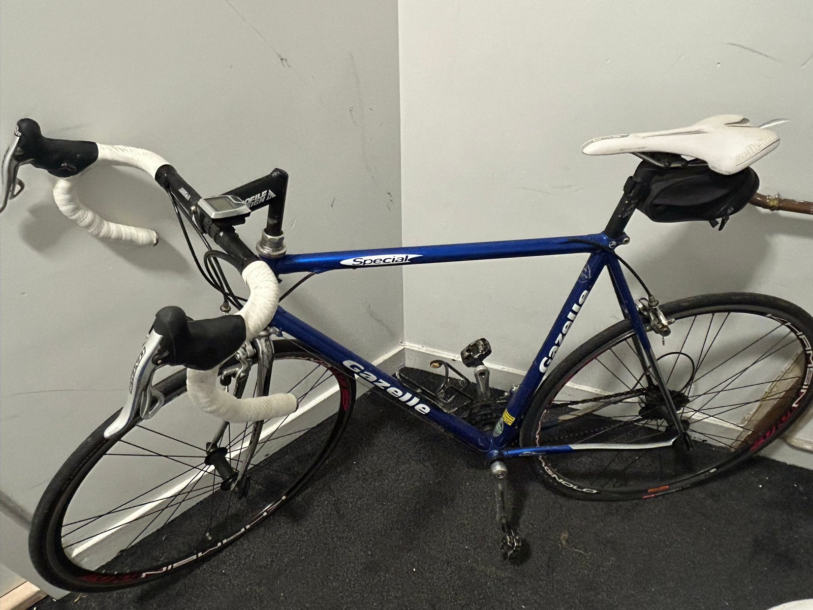 Gazelle racefiets - Special - Blauw, Ophalen, 28 inch, Gebruikt, Aluminium