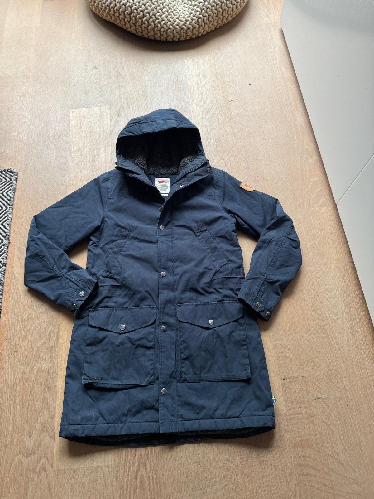 Nette Fjallraven Greenland winter parka  maat xs blauw, Ophalen of Verzenden, Zo goed als nieuw, Blauw
