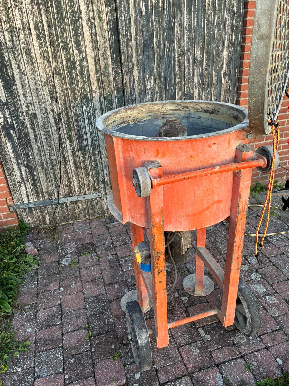 Voegmenger voegmolen dwangmenger te koop, Ophalen of Verzenden, Gebruikt