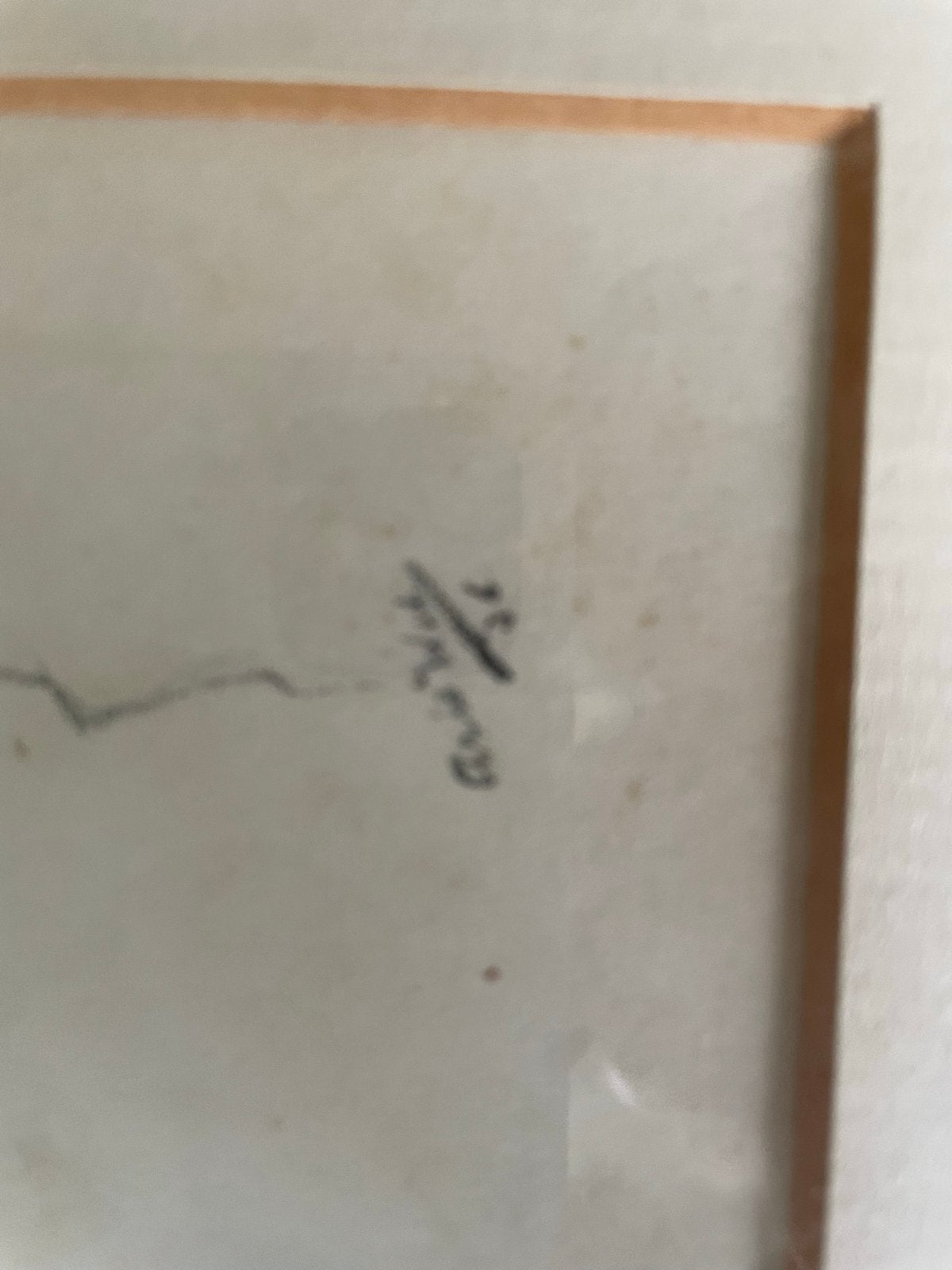 Foto 7 van Unieke gesigneerde tekening Arie Kater (1936) - Babyportret