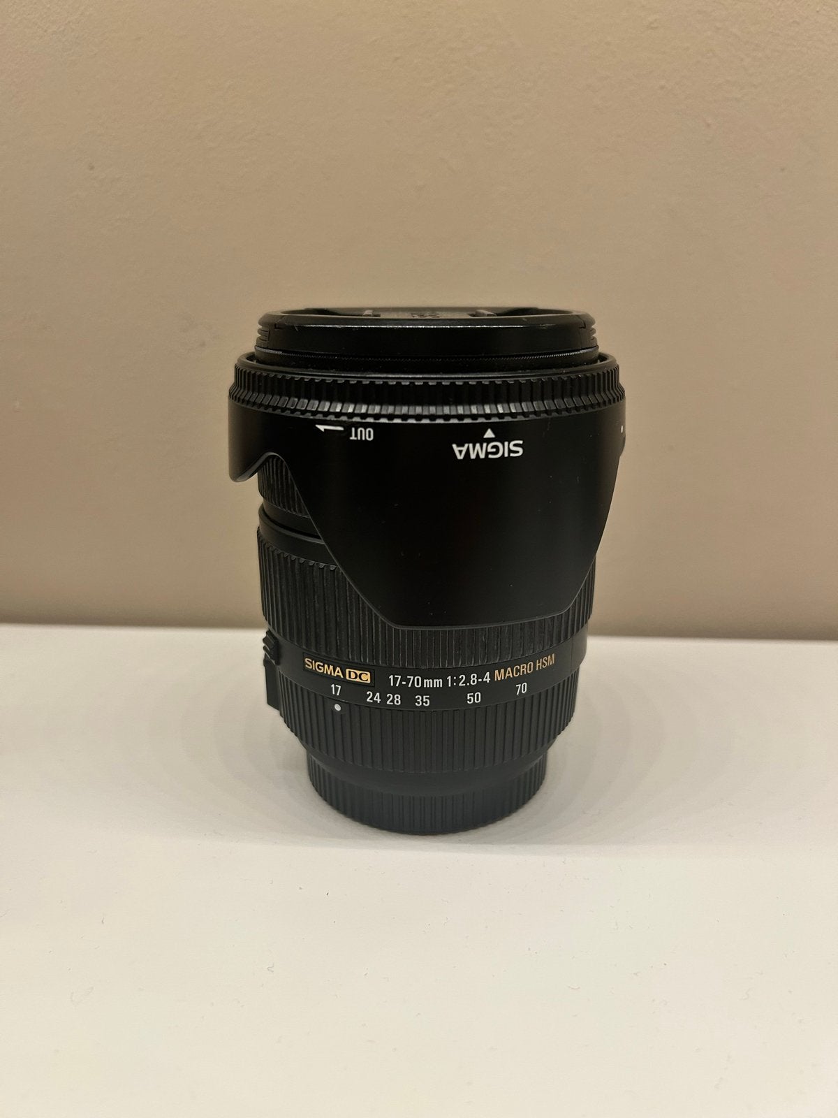 Sigma DC 17-70mm 1:2.8-4 Macro HSM lens, Audio, Tv en Foto, Fotografie | Lenzen en Objectieven, Ophalen of Verzenden, Zo goed als nieuw