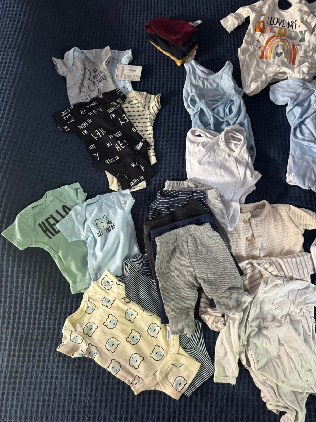 Prematuur kleding maat 44 + luiers maat 0 (40+ items), Ophalen, Nieuw, Jongetje of Meisje