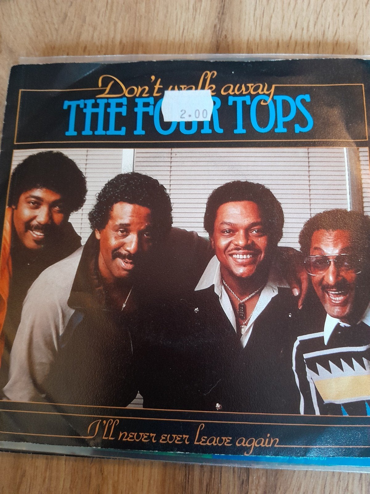 the four tops 7inch don,t walk away, Ophalen of Verzenden, Zo goed als nieuw, Pop