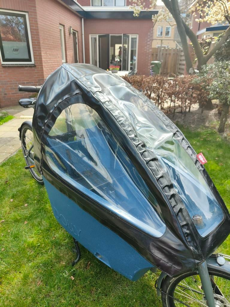 Dolly V1 regenhuif / regentent voor bakfiets, Ophalen, Gebruikt