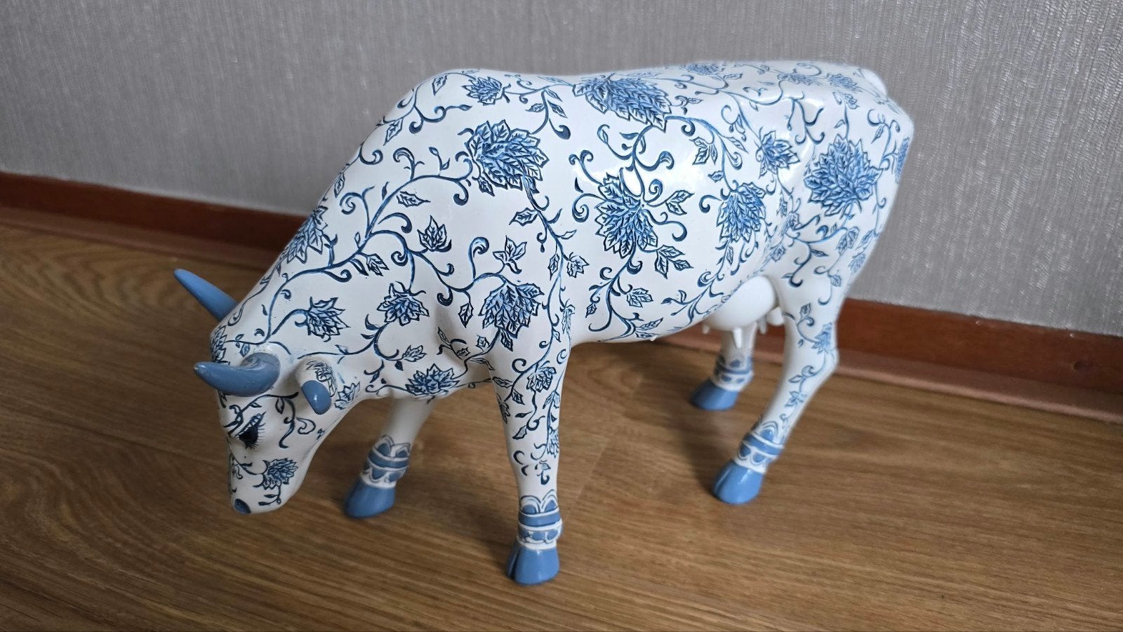 Koeparade Chinese koe - Uniek Delfts Blauw design, Verzamelen, Ophalen of Verzenden, Zo goed als nieuw, Dier