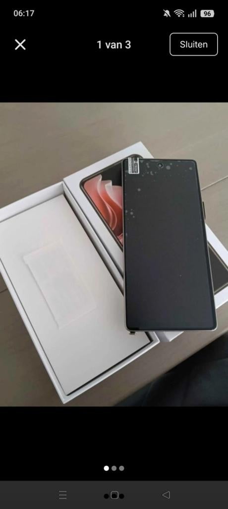 Nieuwe Smartphone met Accessoires - Ongebruikt, Telecommunicatie, Mobiele telefoons | Overige merken, Nieuw, Zonder abonnement