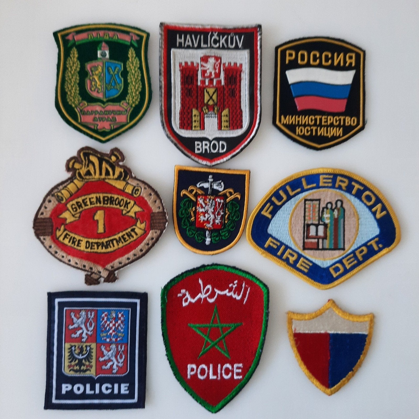 Politie Brandweer Leger emblemen, Verzamelen, Ophalen of Verzenden, Nederland, Embleem of Badge