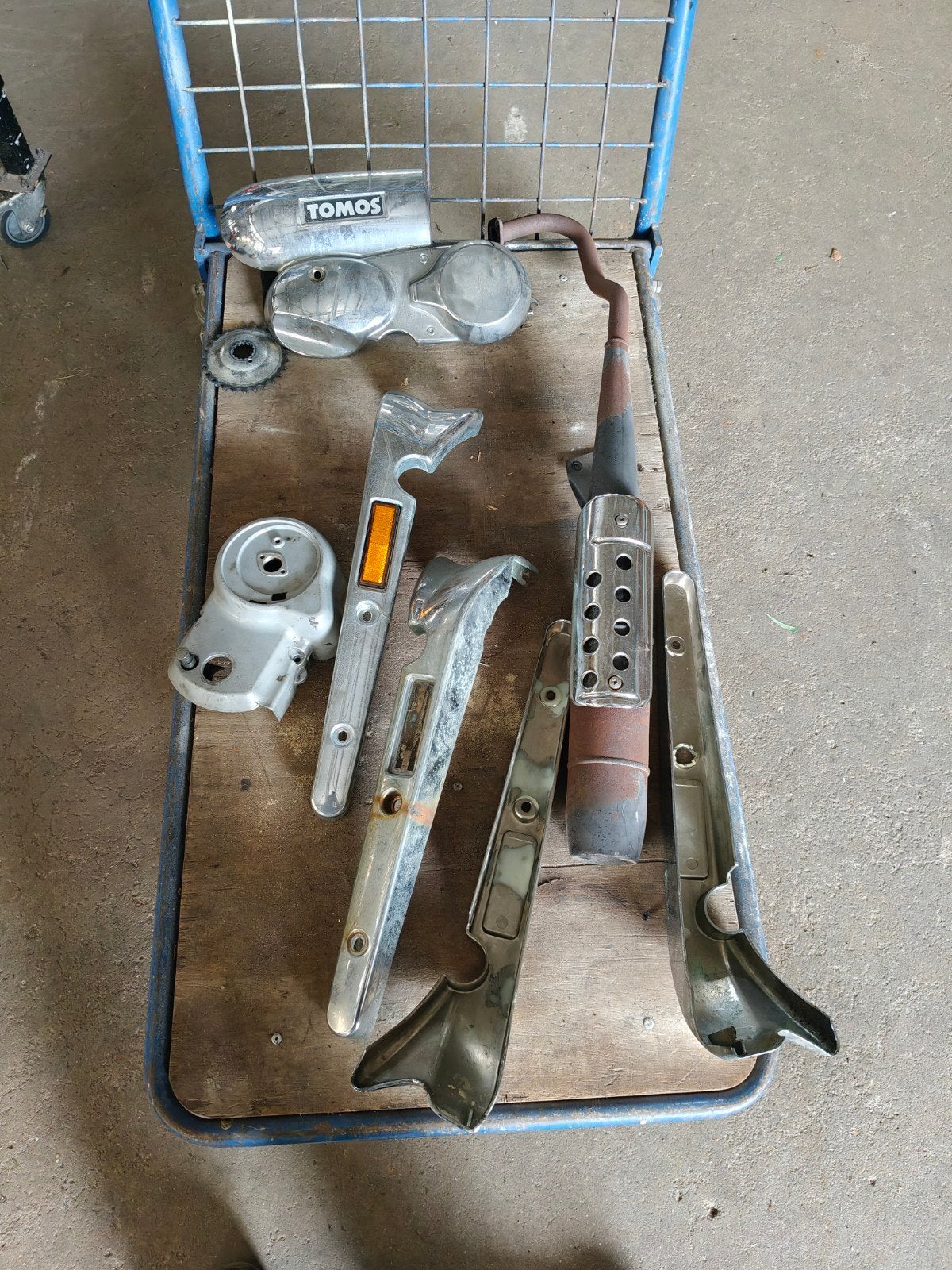 Tomos rivival / streetmate onderdelen los te koop Den haag, Ophalen of Verzenden, Gebruikt, Kap, Rivival