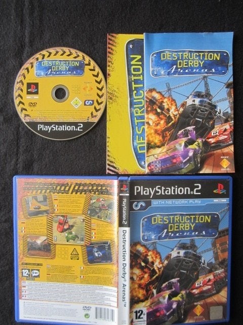 PS2 - Destruction Derby - Playstation 2, 1 speler, Racen en Vliegen, Ophalen of Verzenden, Zo goed als nieuw