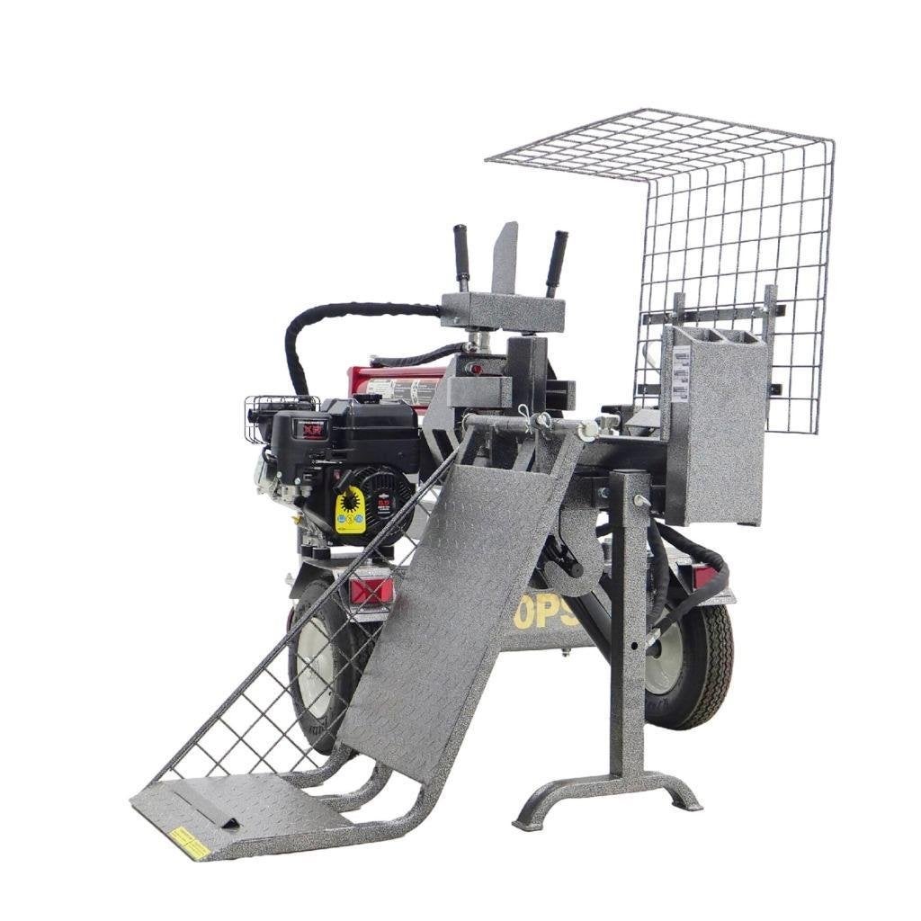 HZC 25 ton horisontale kloofmachine benzine motor  25 ton ho, Tuin en Terras, Haardhout, Minder dan 3 m³, Ophalen of Verzenden