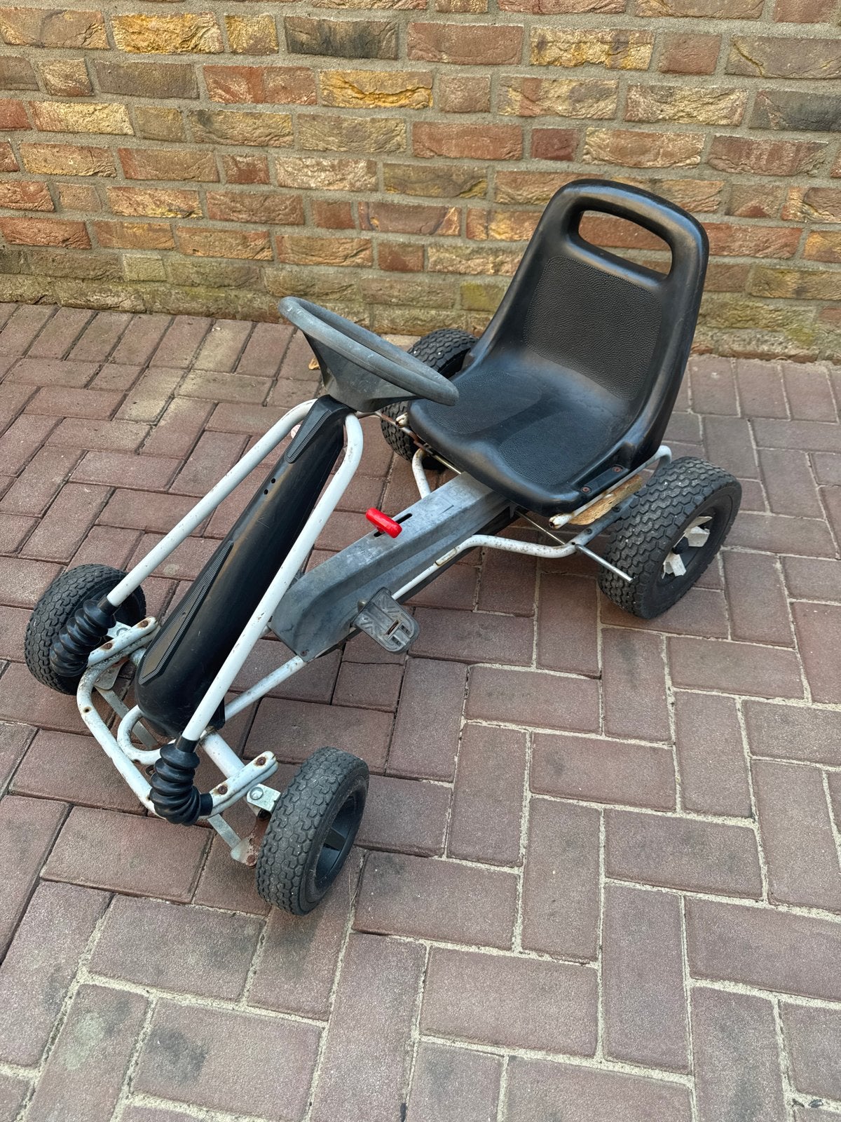 Kinder skelter met vrijloophendel, Kinderen en Baby's, Speelgoed | Buiten | Skelters, Ophalen, Gebruikt, Overige merken, Vrijloopautomaat