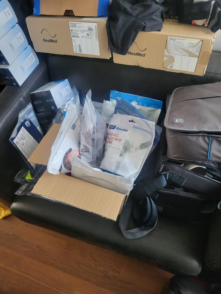 Apneu cpap maskers nieuw resmed löwenstein fischer&paykel, Ophalen of Verzenden, Nieuw