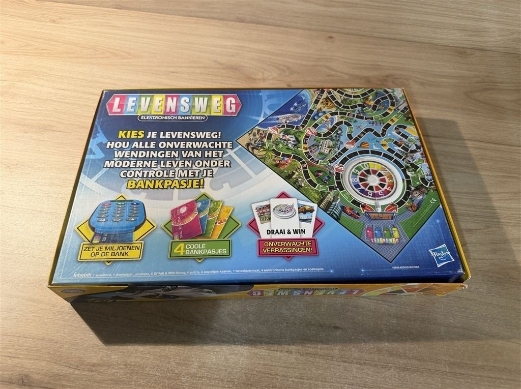 levensweg elektronisch bankieren - s6800, Hobby en Vrije tijd, Gezelschapsspellen | Bordspellen, Verzenden, Zo goed als nieuw