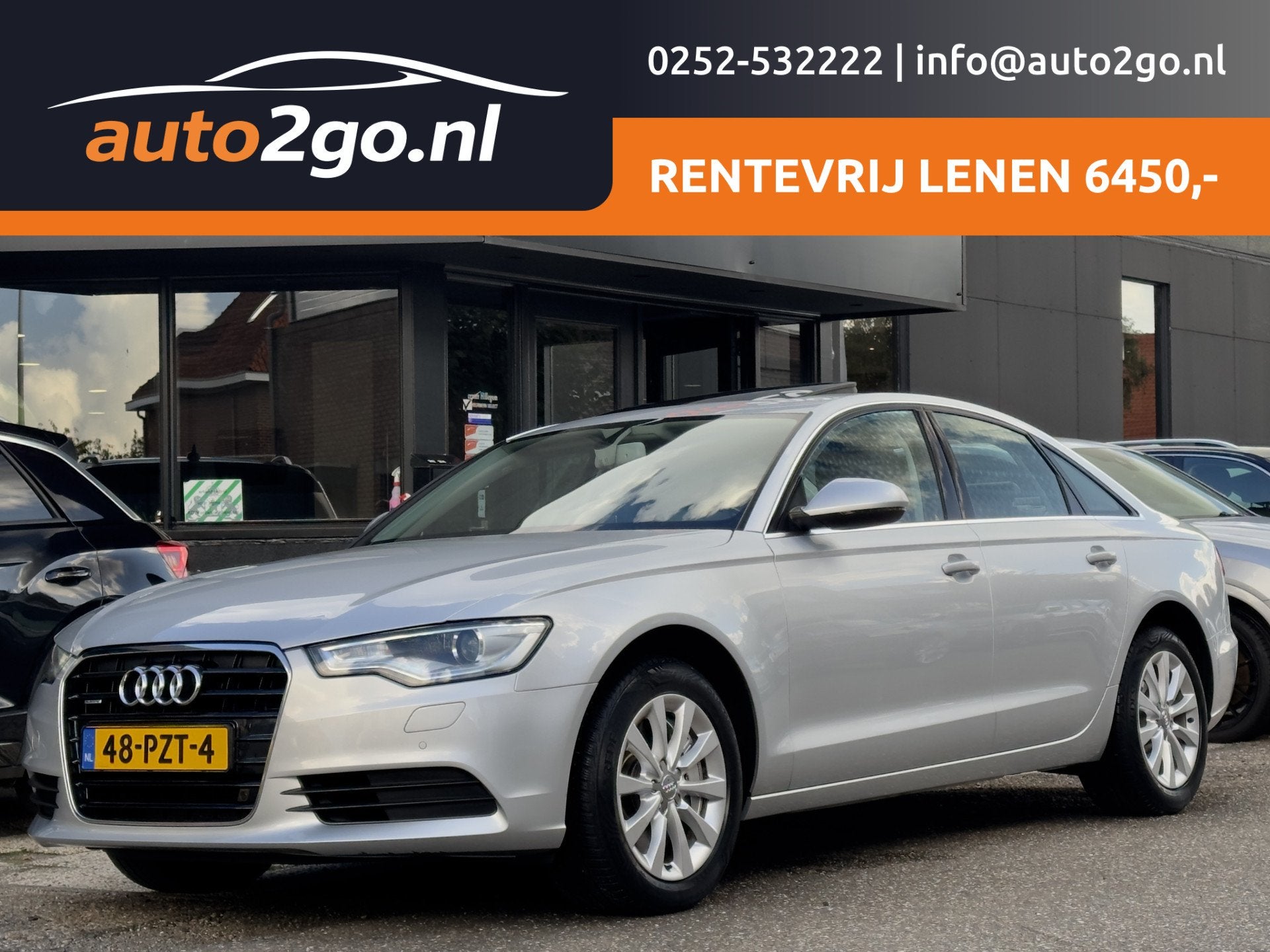 Audi A6 Limousine 3.0 TFSI AUT7 QUATTRO ACTIE! BETAAL NU 50%, Auto's, Automaat, Gebruikt, Zwart, Vierwielaandrijving