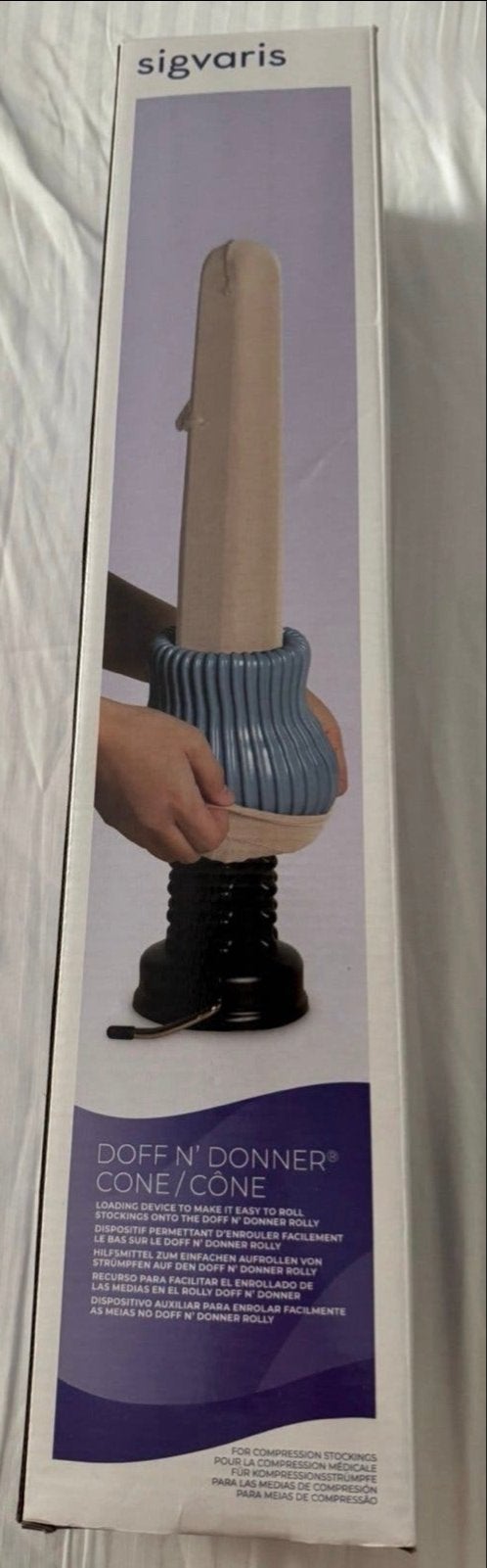 Doff N’ Donner Cone + Cuff aantrekhulp voor steunkousen, Ophalen, Zo goed als nieuw