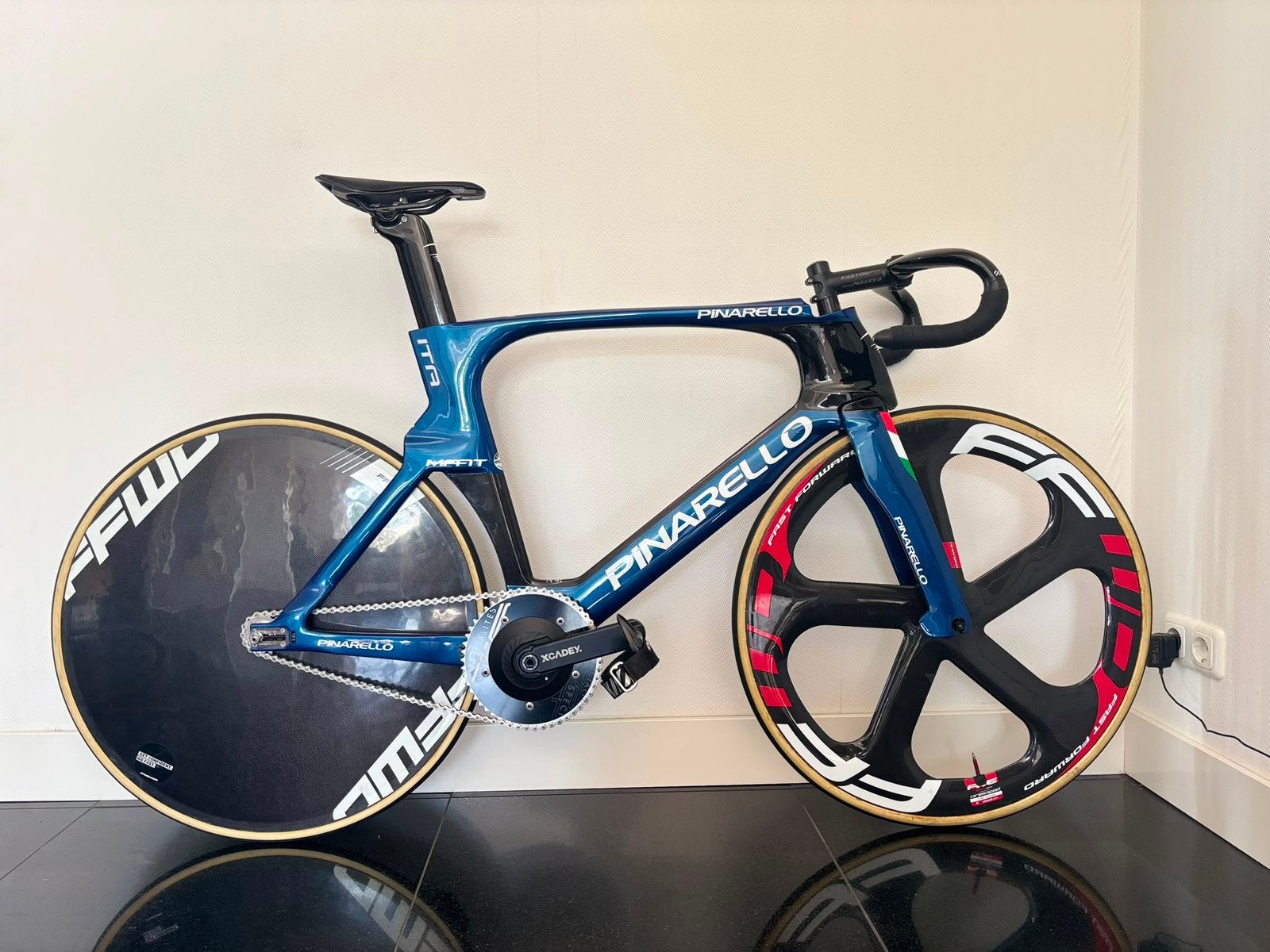 Unieke Pinarello MAAT Baanfiets Maat 530 Zonder Wielen piste, Overige merken, Minder dan 10 versnellingen, Carbon, Ophalen of Verzenden