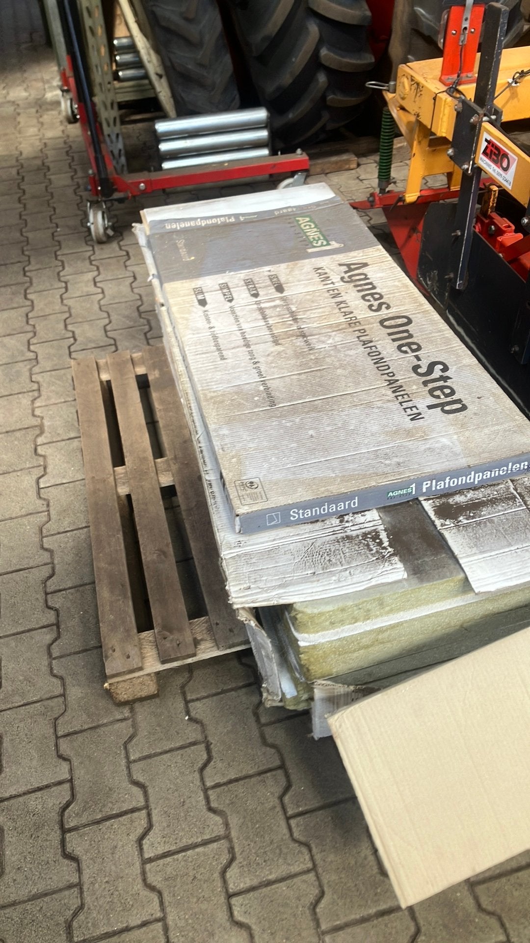 Isolatie en agnes plaatjes, Doe-het-zelf en Verbouw, Platen en Panelen, Ophalen, Zo goed als nieuw
