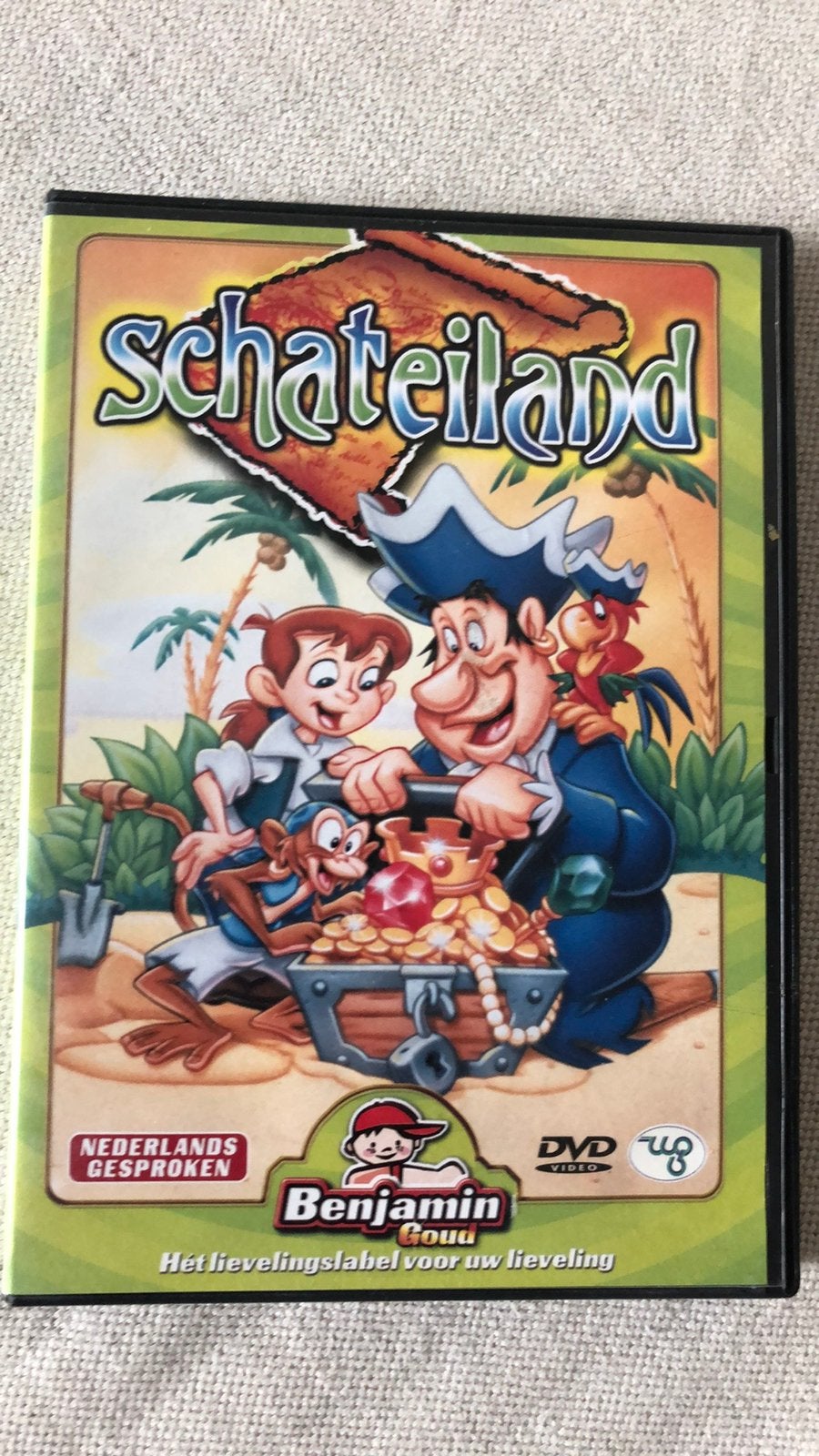 Dvd Schateiland, Alle leeftijden, Ophalen, Gebruikt