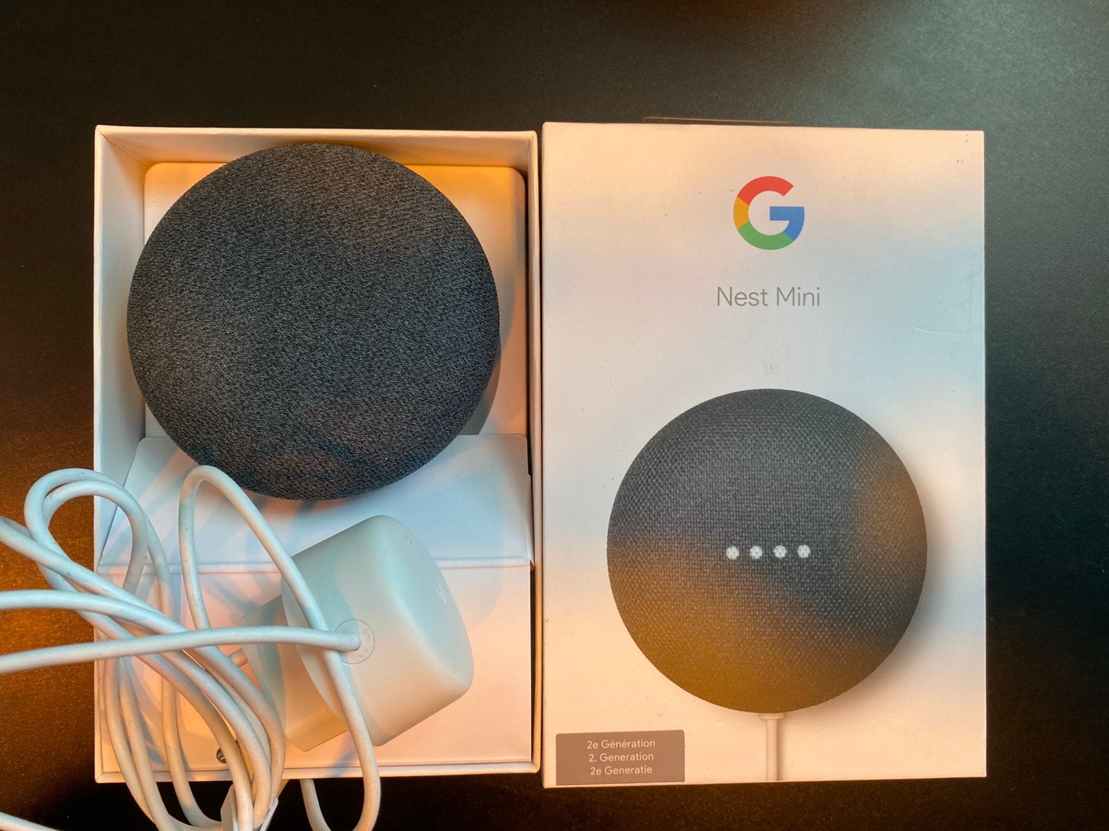 Google nest mini 2, Ophalen of Verzenden, Zo goed als nieuw