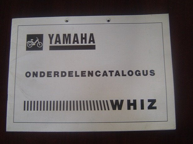 Yamaha Whiz Yami ?? ME50 onderdelen boek, Ophalen of Verzenden, Gebruikt