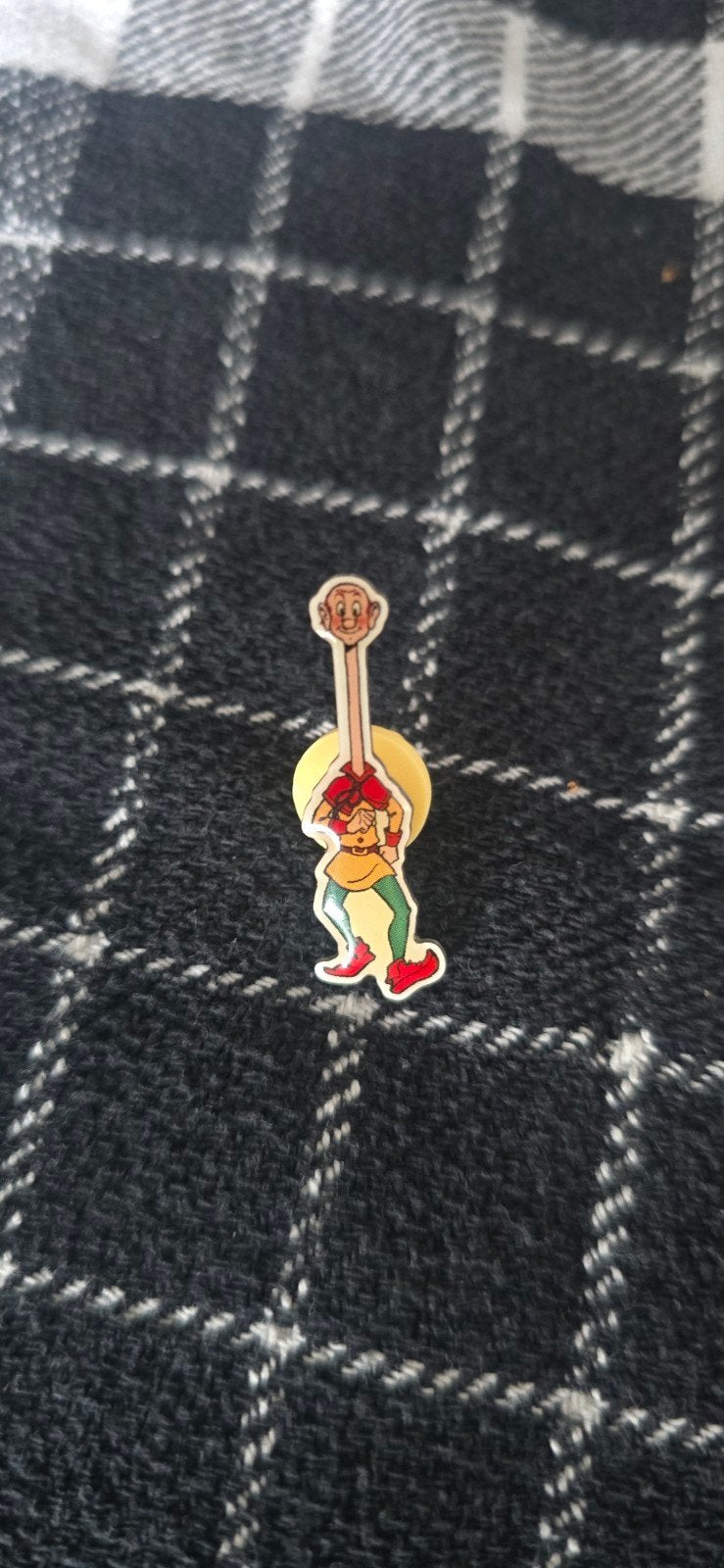 Efteling pin langnek, Ophalen of Verzenden, Zo goed als nieuw, Button of Speldje