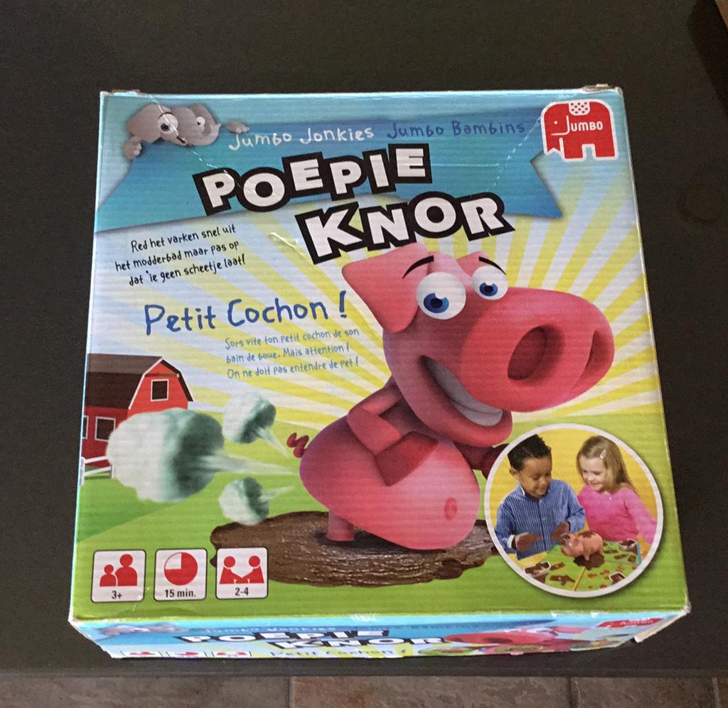 Poepie knor, Ophalen, Gebruikt