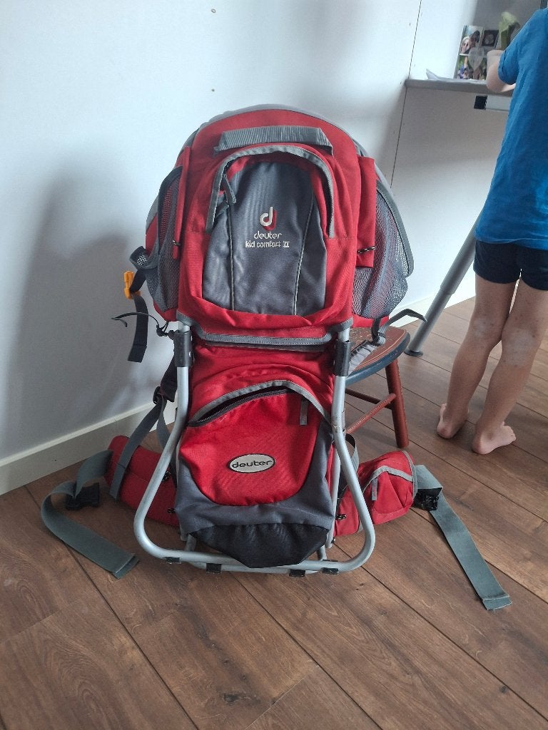 Deuter Kid Comfort I draagrugzak, Overige merken, Gebruikt, Ophalen of Verzenden, Rug