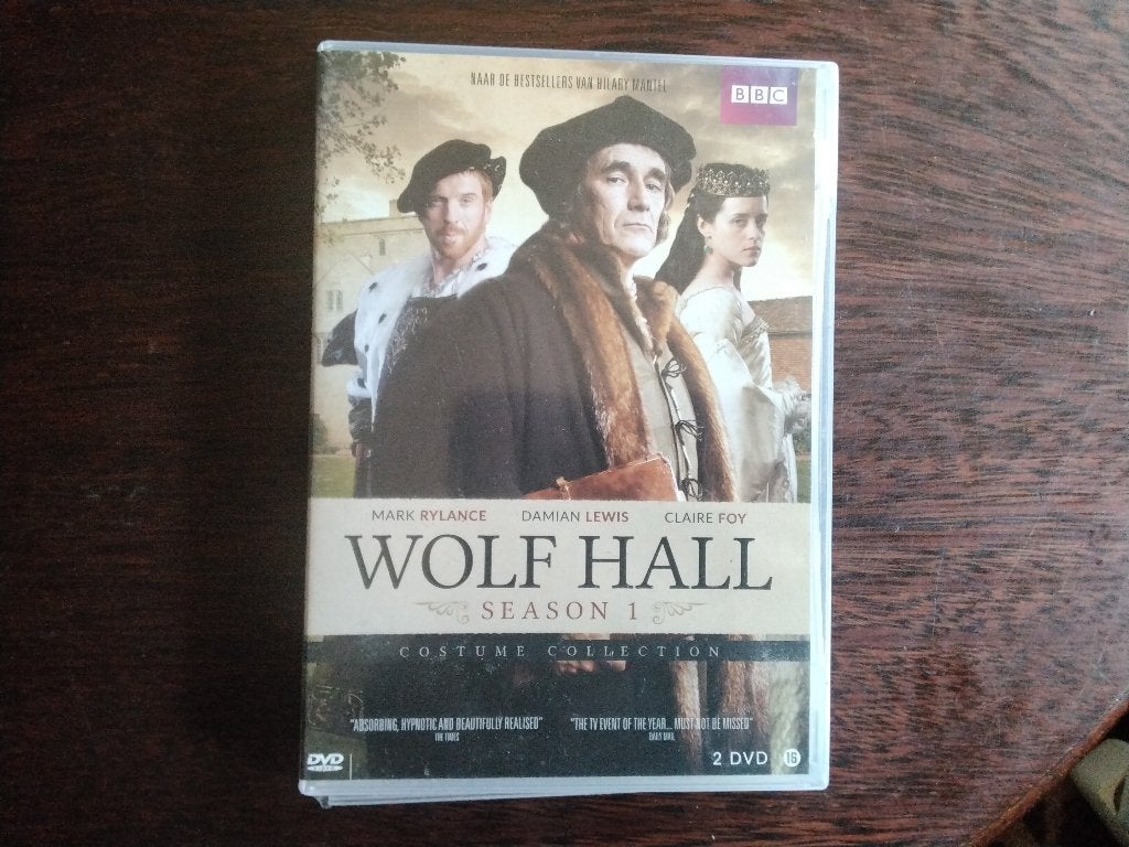 Wolf hall seizoen 1 compleet, 2disk, origineel, Engels, Vanaf 16 jaar, Seizoen 1, Nederlands