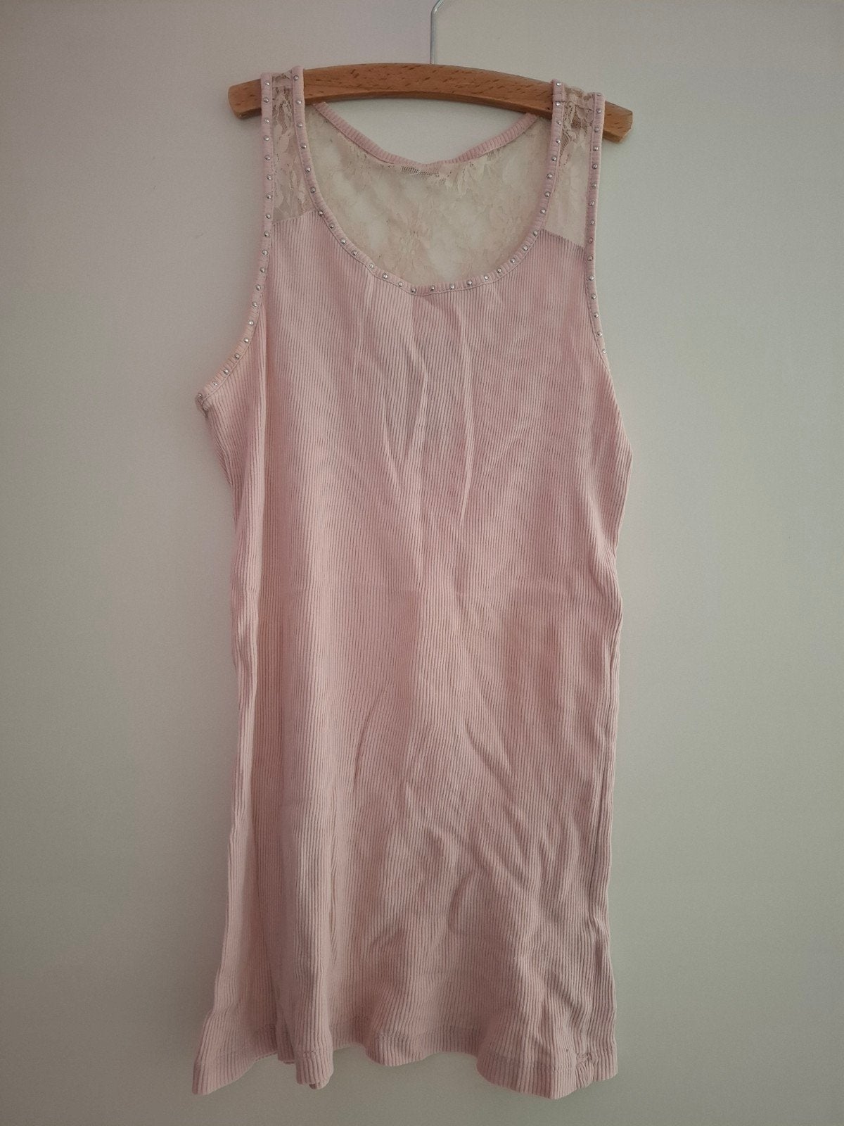 CoolCat roze top kant en parels, maat 170-176, Kinderen en Baby's, Kinderkleding | Maat 170, Meisje, CoolCat Girls, Ophalen of Verzenden