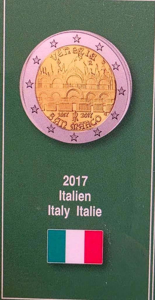 2 euro Italië 2017, Postzegels en Munten, Munten | Europa | Euromunten, Ophalen of Verzenden, Italië, 2 euro