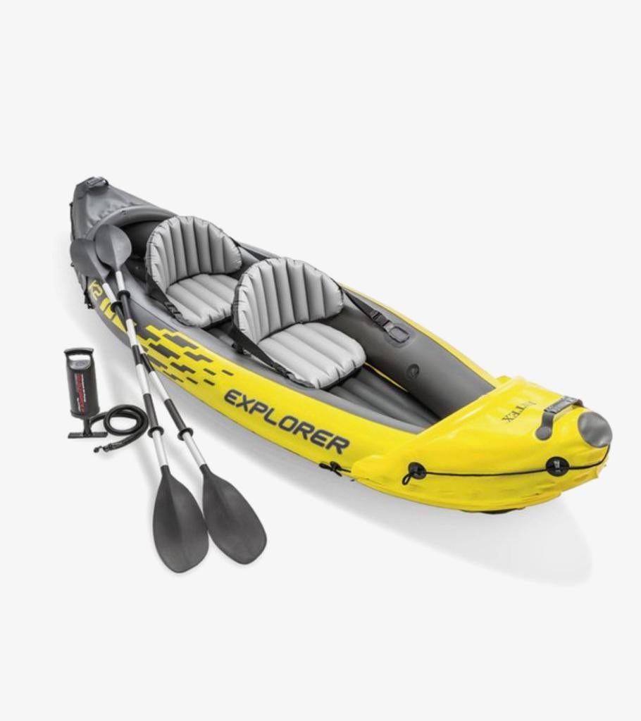 Opblaasbare kano - Intex Explorer K2 kajak, Watersport en Boten, Kano's, Ophalen, Opblaasbaar, Kajak, Nieuw
