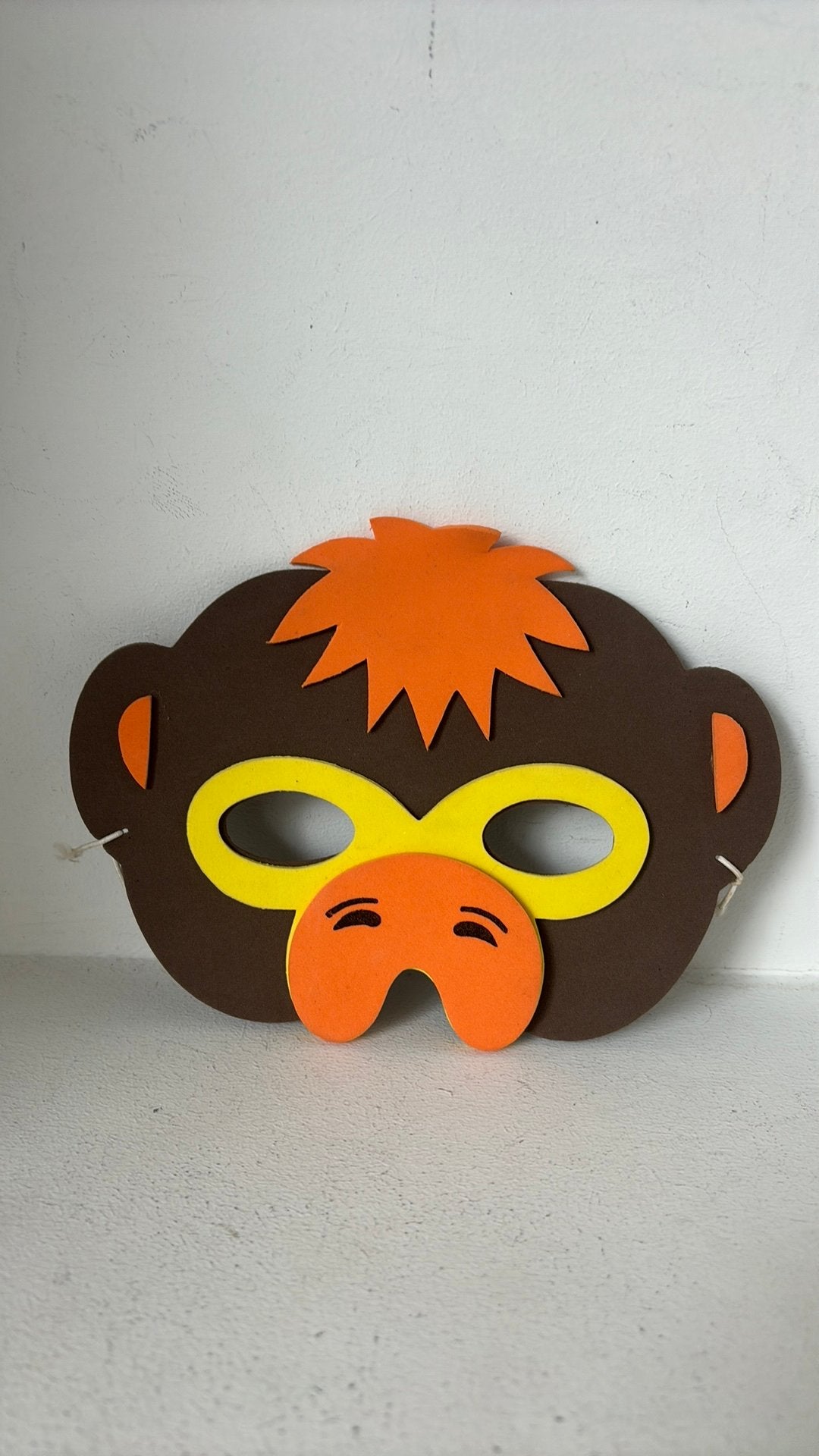 Animal mask aapje masker, Ophalen of Verzenden, Zo goed als nieuw, Jongen of Meisje