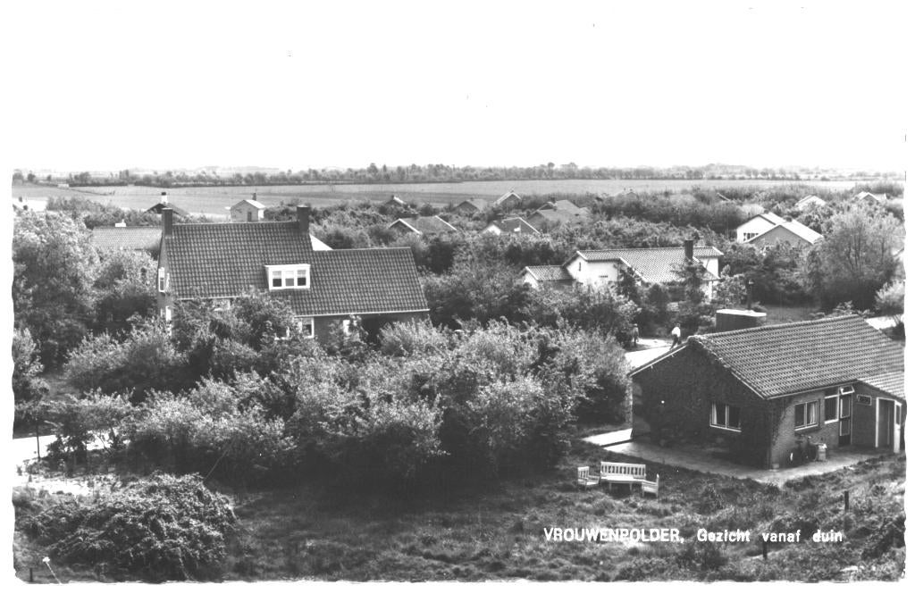 992426 Vrouwenpolder Zeeland 1960 Gez v a Duin Niet Gelopen, Ophalen of Verzenden, 1960 tot 1980, Ongelopen, Zeeland
