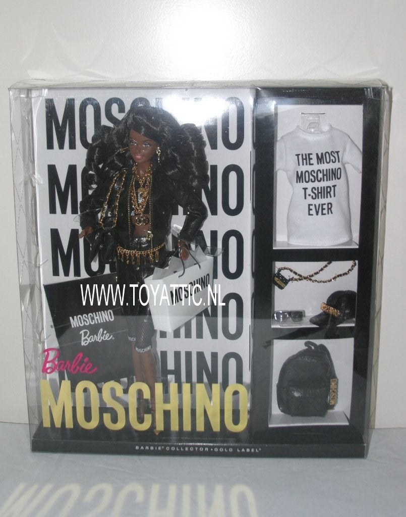 Barbie Moschino signature designer AA African American Nieuw, Ophalen of Verzenden, Nieuw, Fashion Doll