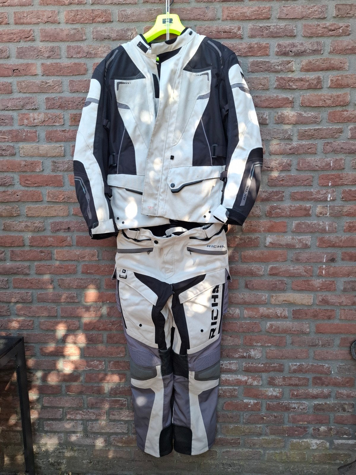 Richa textiel motorpak (jas en broek) - Maat 3XL, Motoren, Ophalen of Verzenden, Richa, Tweedehands, Heren