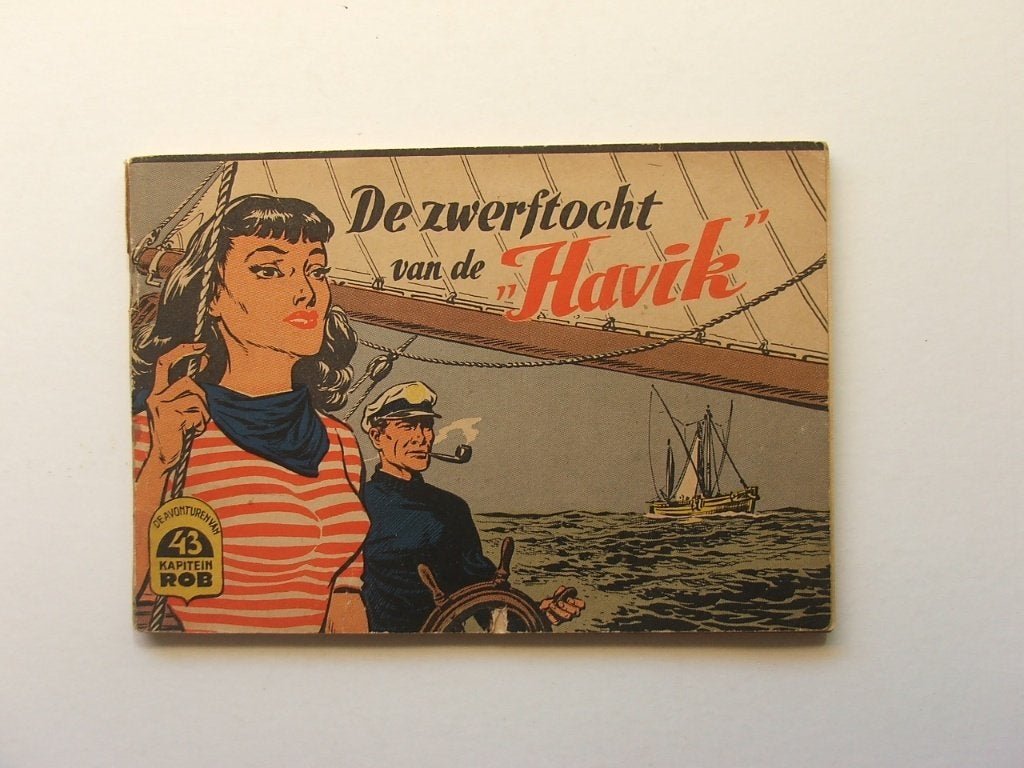 Kapitein Rob, Gelezen, Eén stripboek, Ophalen of Verzenden, Pieter Kuhn