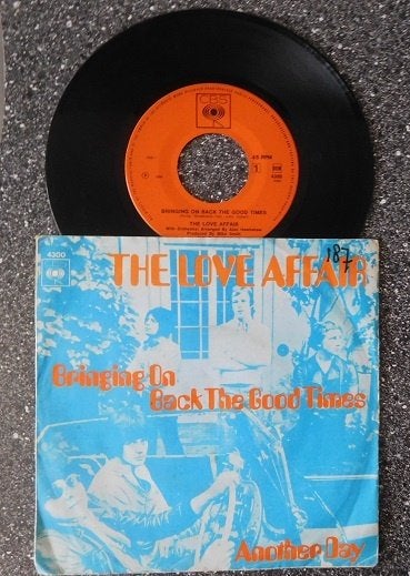 The Love Affair - bringing on back the good times, Verzenden, 7 inch, Single, Zo goed als nieuw