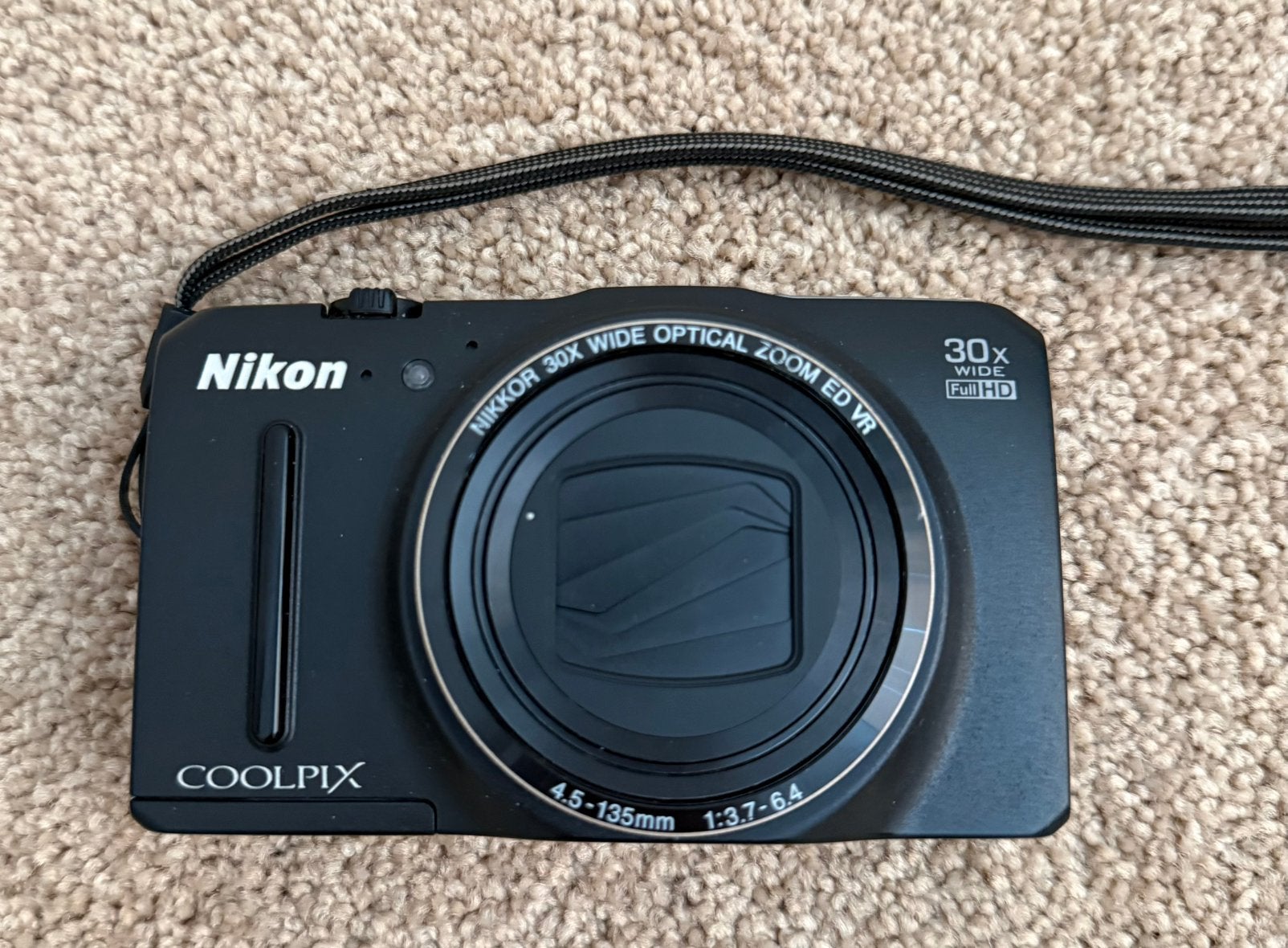 Nikon Coolpix S9700 digitale compact camera, Ophalen, Geheugenkaart, Ingebouwde flitser, 16 megapixels