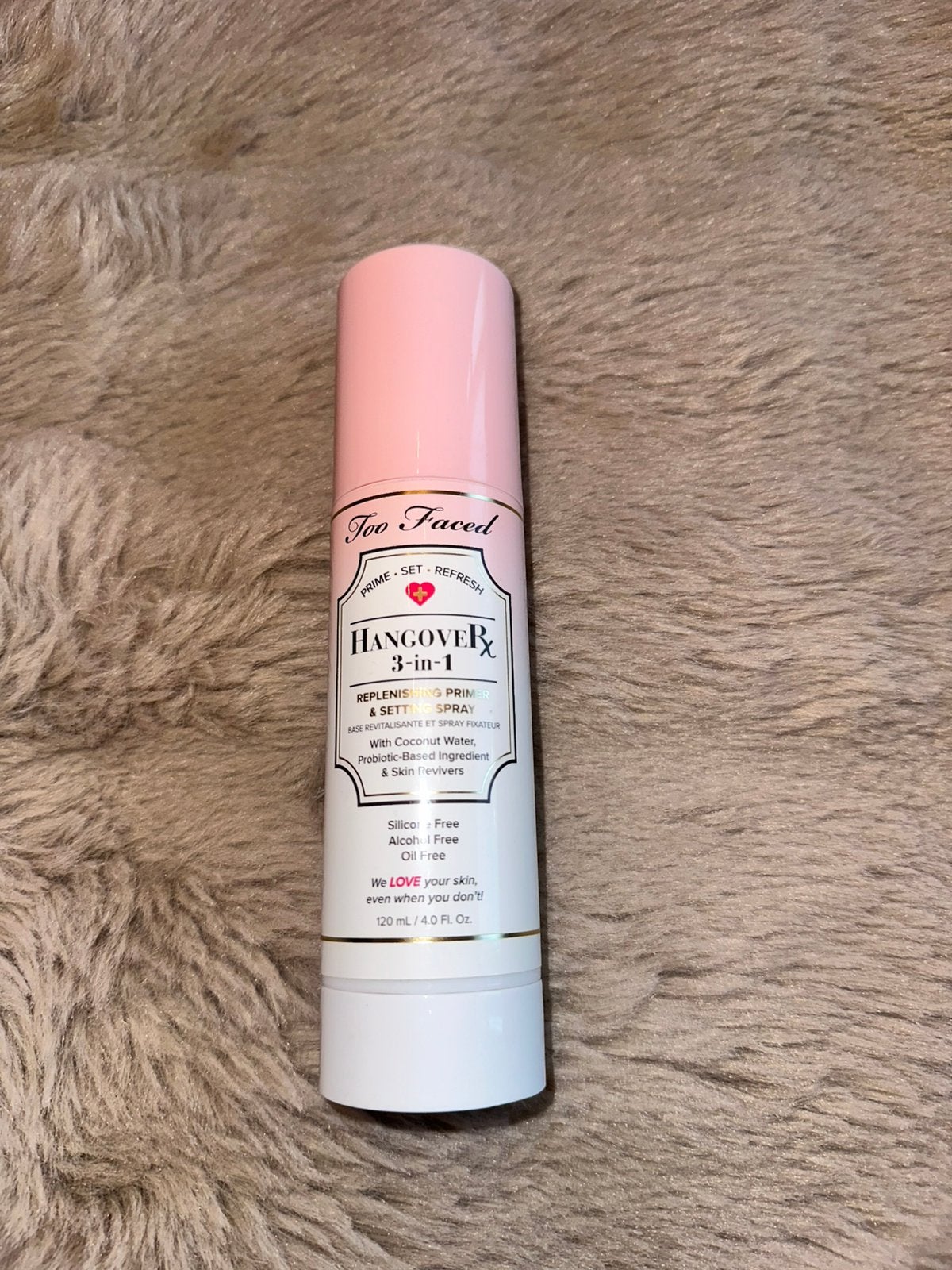 Too Faced Hangover settingspray, Ophalen of Verzenden, Zo goed als nieuw