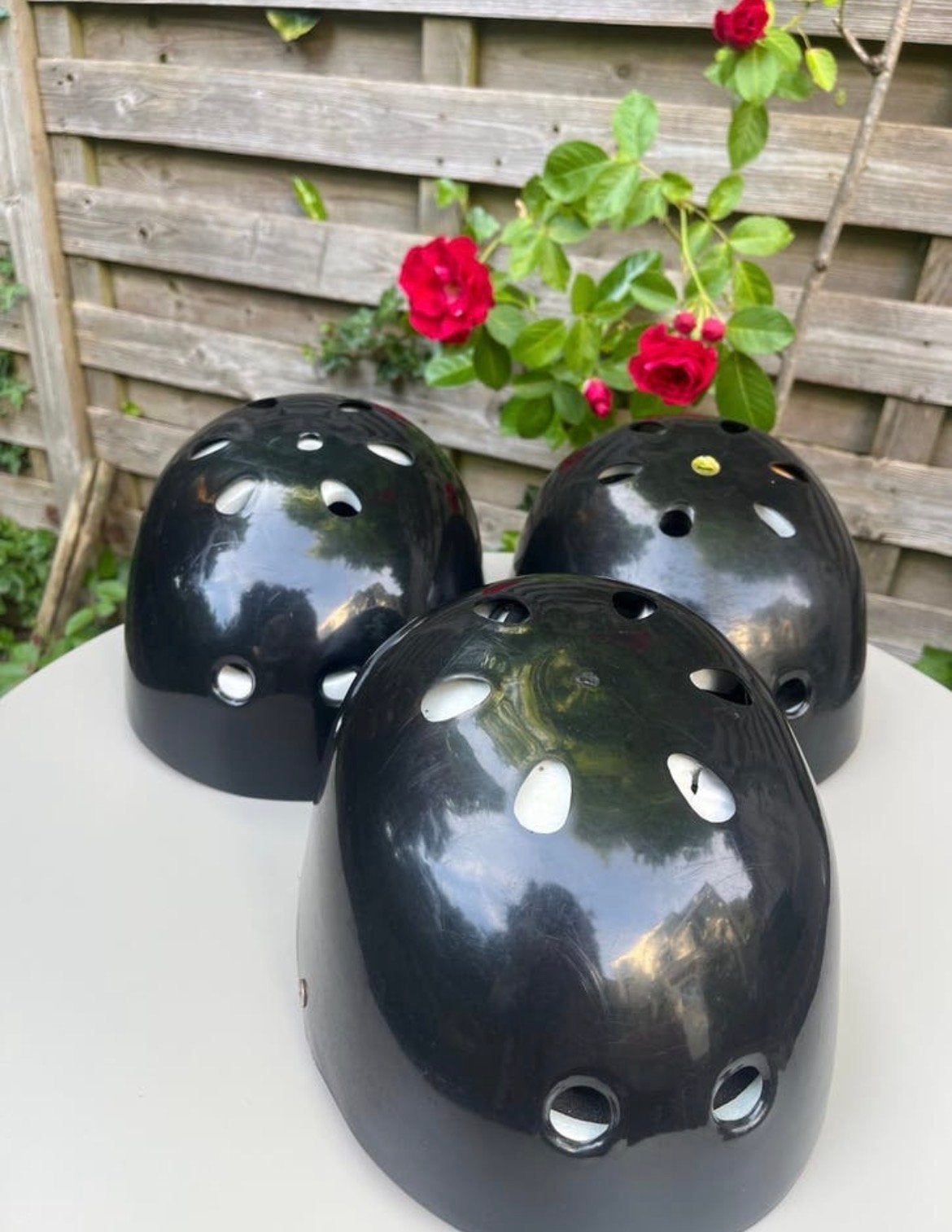 Set van 3 skatehelmen (2x L, 1x S) - Gebruikt, goede staat, Sport en Fitness, Skateboarden, Ophalen of Verzenden, Gebruikt, Bescherming