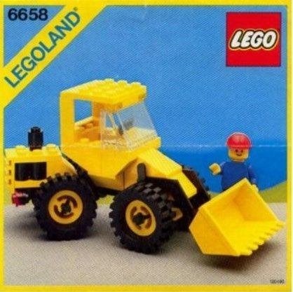 LEGO Bulldozer (6658), Kinderen en Baby's, Speelgoed | Duplo en Lego, Ophalen of Verzenden, Zo goed als nieuw