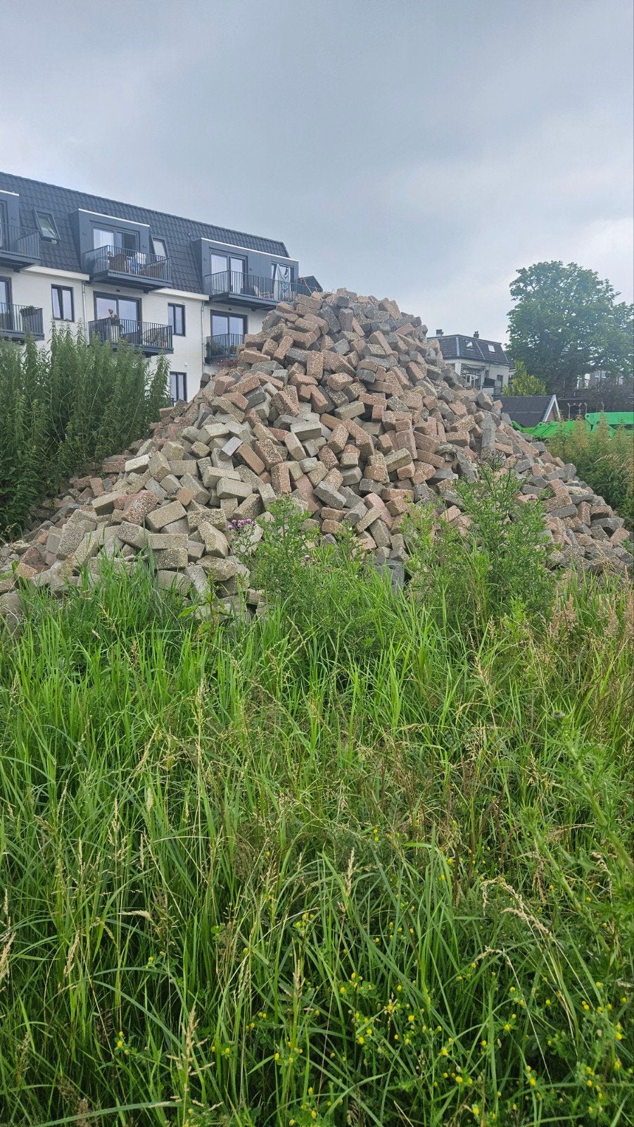 GRATIS!, Tuin en Terras, Tegels en Klinkers, Ophalen of Verzenden, Beton, Klinkers