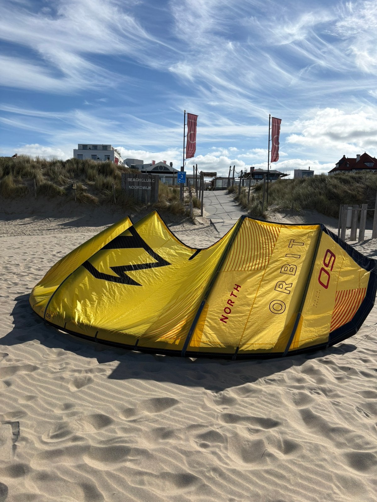 North Orbit 2023 9m, Watersport en Boten, Geen board, Ophalen, Zo goed als nieuw, 9 m²