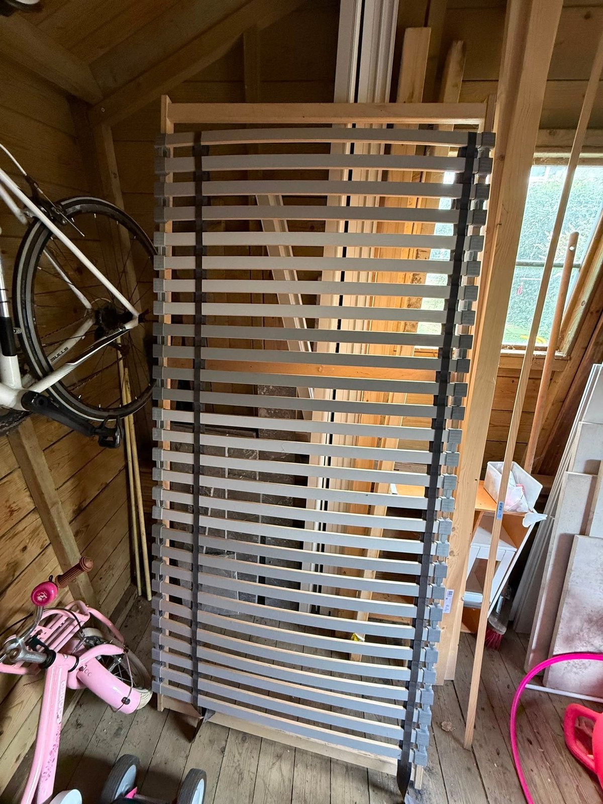 Ikea bedbodem, Ophalen, Zo goed als nieuw, Eenpersoons, 90 cm