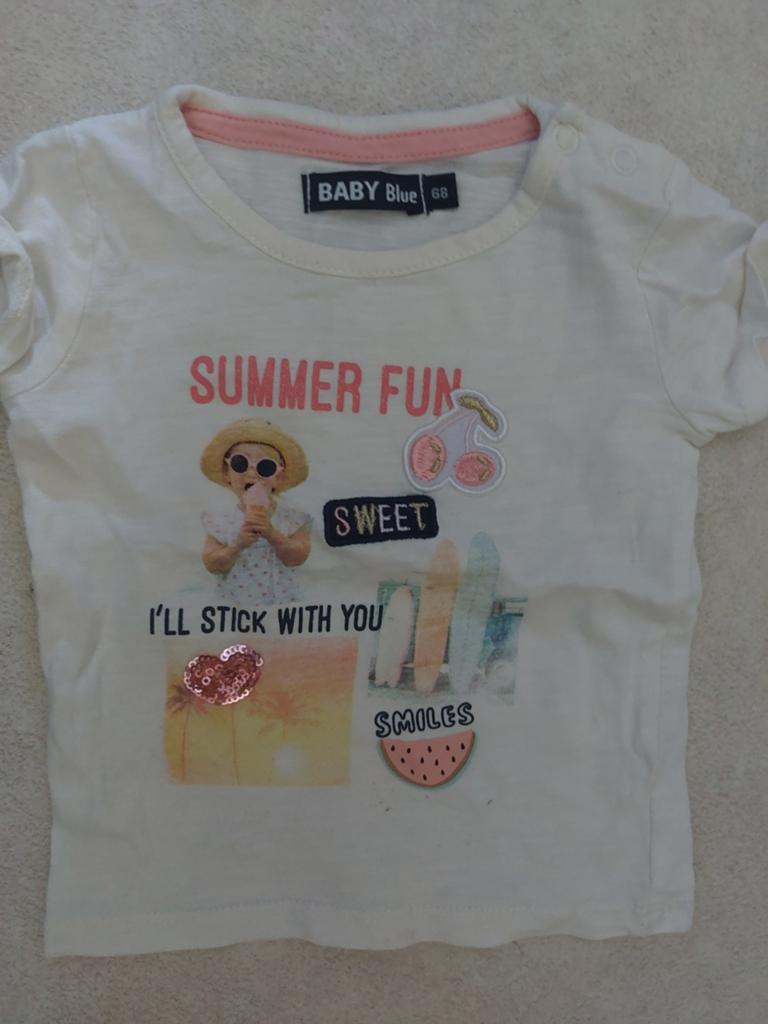 Shirt 68, Kinderen en Baby's, Ophalen of Verzenden, Zo goed als nieuw, Meisje, Shirtje of Longsleeve