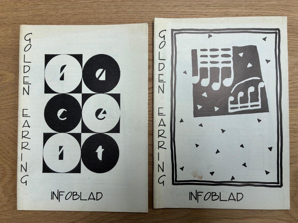 Golden Earring fanclubbladen jaargang 1995, Ophalen of Verzenden, Zo goed als nieuw, Boek, Tijdschrift of Artikel