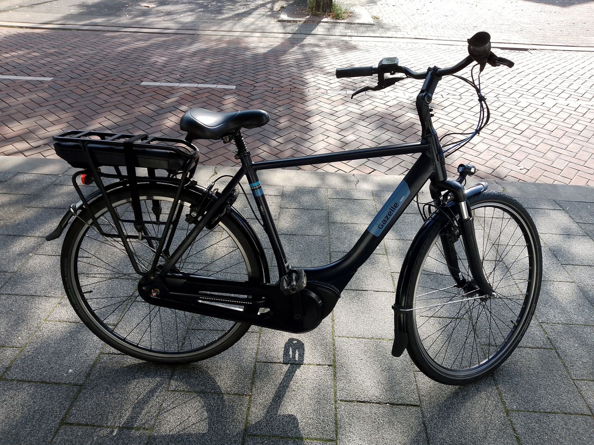 Gazelle Paris C7 h57 elektrische herenfiets Bosch middenmoto